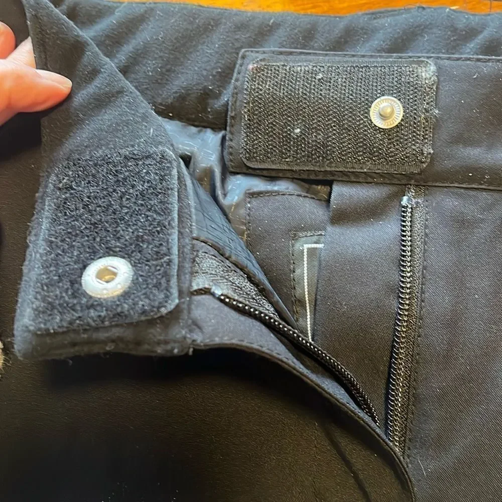 EXCELLENT CONDITION WOMEN’S SIZE 8 BLACK KARBON PRISM INSULATED SKI/SNOWPANTS